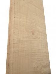 Ahorn Riegel Holz Riegelahorn curly Maple 58x18cm x 50mm 