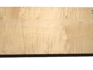 Ahorn Riegel Holz Riegelahorn curly Maple 61x18cm x 50mm 
