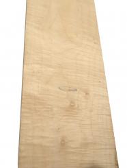 1x Ahorn Riegel Holz Riegelahorn curly Maple 66x18cm x 50mm 