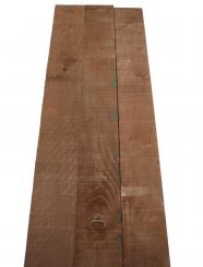 3x Walnussholz Nussbaumholz 91x10,5cm x 26-27mm #B9 