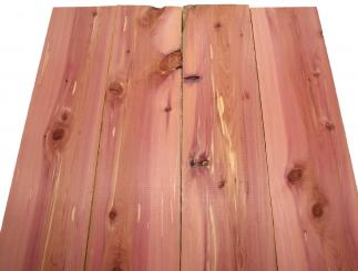 2x Aromatische Rotzeder Zeder Holz 81x20cm x 24mm #Q1 