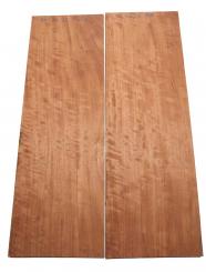 1x Bubinga Holz Rosenholz Brett 74x24cm x 23mm 