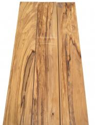 3x Olivenholz Brett gehobelt 102x9,5cm x 24mm #D2 Originalfotos 