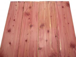 2x Aromatische Rotzeder Zeder Holz 79x20cm x 24mm #Q6 