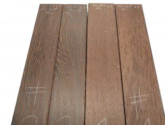 2x Wenge Holz Wengenholz DIY 77x10,5cm x 47mm #1 
