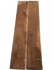 2x Walnussholz Nussbaumholz rustikal 95x16cm x 26mm #V3 