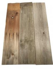 3x Altholz Brett recyceltes Holz 113x24-25cm x 20mm #P2 