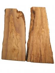 1x Olivenholz Olivenbaum Brett 80x30-36cm x 35-36mm #80 