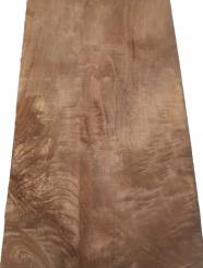 1x Nussbaum Pyramide Riegel Holz Maser 59x29cm x 25-26mm 