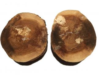 1x Olivenholz Baumscheibe 7 Jahre getrocknet 29x26x10cm #R1 