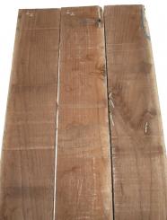 3x Walnussholz Nussbaumholz 102x14,5cm x 26-27mm #L2 