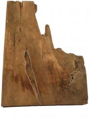 1x Oliven Wurzelholz Holz f Epoxid 39x12-30cm x 23-27mm 