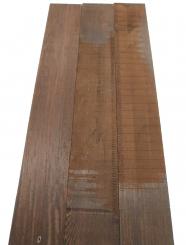 3x Wenge Holz Wengenholz DIY 94x14cm x 20-23mm #T2 