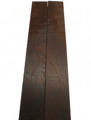 2x Wenge Holz Wengenholz DIY 76x10,5cm x 46-47mm 