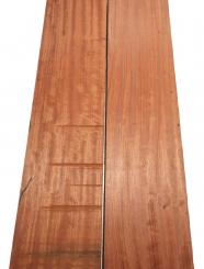 1x Bubinga Holz Rosenholz Bohle 78x16cm x 60-61mm #K1 