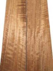 1x Amazakoue Riegel Holz Mutenje Curly 92x13cm x 36-36mm 