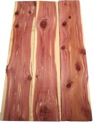 3x Aromatische Rotzeder Zeder Holz 92x18,5cm x 24mm #V2 