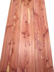 3x Aromatische Rotzeder Zeder Holz 112x17,5cm x 24mm #V1 