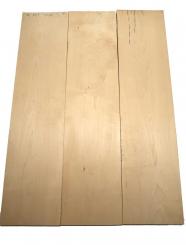 3x Ahornholz Ahorn Holz Brett A/B 90x21,5cm x 22-24mm #T2 