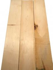 3x Ahornholz Ahorn Holz Brett A/B 90x16cm x 21-24mm #S6 