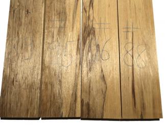 1x Black Limba Holz Frake Ofram 95x18,5cm x 48mm #95 