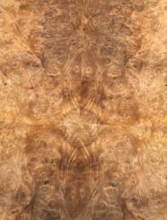 Nussbaum Wurzelholz Furnier Maser 30x18-20cm 23 Blätter 