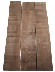 3x Walnussholz Nussbaumholz 92x17,5cm x 25-27mm #C3 