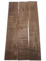3x Walnussholz Nussbaumholz 91x14,5-17cm x 26-27mm #K2 