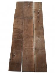 3x Walnussholz Nussbaumholz 102x13-14cm x 26-27mm #K3 
