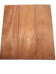 3x Mahagoni Holz Brett Massivholz DIY 91x26-28cm x 21-23mm #Z2 