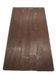 3x Wenge Holz Wengenholz DIY 63x12cm x 23mm #A1 