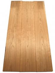 3x Kirschbaum Holz Kirschholz 102x18cm x 21-23mm #W5 