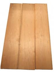 3x Kirschbaum Holz Kirschholz 102x21cm x 19-23mm #W9 