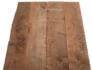 4x Walnussholz Nussbaumholz 76x17-18cm x 26-27mm #C2 