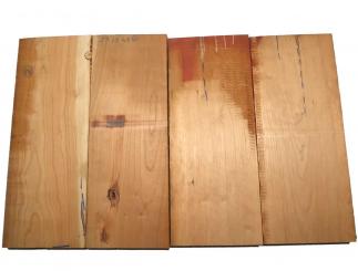 2x Kirschbaum Holz Kirschholz 53x19cm x 47mm #53 