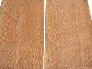 2x Perlholz Holz Lacewood Tonholz 59x17cm x 17-18mm 