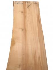 1x Mehlbeere Brett Holz Sorbus Aria 80x20-25cm x 27mm 