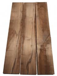 1x Walnussholz Nussbaumholz Bohle 102x18-18,5cm x 47-50mm 