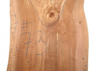 1x Apfelbaum Holz gestockt f Epoxid wormy 73x37-51cm x 43-44mm #73 