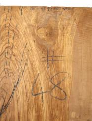 1x Olivenholz Holz für Epoxid 58x34-48cm x 53-54mm #58 