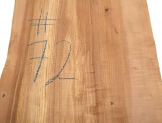Apfelbaum Holz Apfelholz f Epoxid wormy 72x37-40cm x 42-44mm 