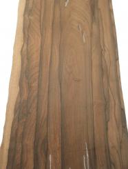 1x Ziricote Holz Zirikote Edelholz 94x26-29cm x 12-14mm 
