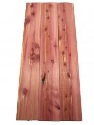 3x Aromatische Rotzeder Zeder Holz 103x15,5cm x 24mm #R7 