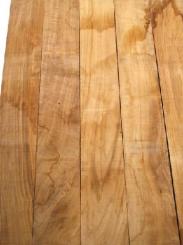 3x Olivenholz Brettchen Modellbau Bastlerholz 70x9/9,5cm 9/11mm 