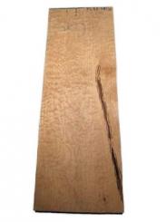 Muschel Ahorn quilted maple Tonholz Klangholz 97x34cm 47/50mm 