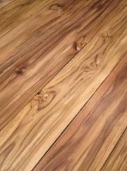 Teak Brett Holz Bohle Teakholz Massivholz rustikal 91x14cm 24mm 