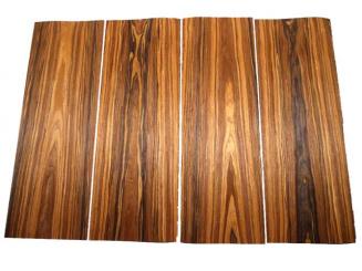 2mm Furnier Santos Palisander SaRaiFo Sägefurnier 4x 62x20-21cm 
