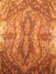 Kampher Wurzelholz Furnier Kampfer Maser B 49x37/40cm 4 Blatt 