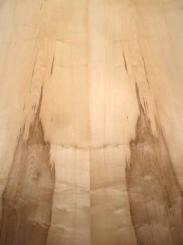 Ahorn Furnier Ahornholz mit Kern wild 1G 115x43/44cm 2 Blätter 