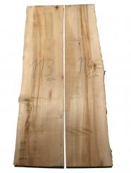 Ahorn Holz Brett Ahornholz Ambrosia Maple 114x24-26cm 39mm 